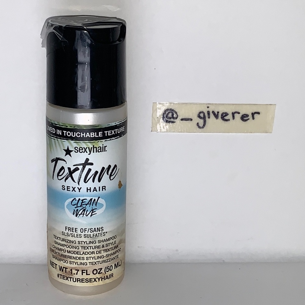 SEXYHAIR TEXTURE CLEAN WAVE 2-IN-1 TEXTURIZING STYLING SHAMPOO